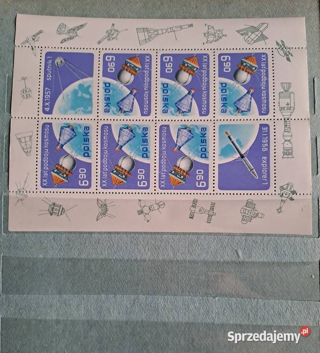 Znaczki pocztowe Polska i CCCP kosmos śląskie Katowice sprzedam