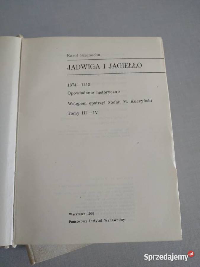 Jadwiga i Jagiełło 4 tomy Poznań sprzedam