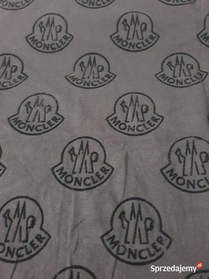 NOWA męska koszulka Moncler tshirt czarna pp L Gdynia