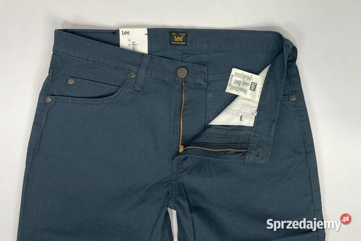 Spodnie męskie Lee Rider Slim Navy W31 L32 Pisz