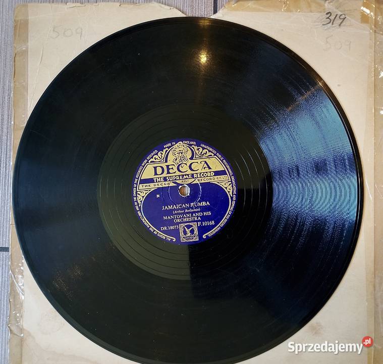 płyty szelakowe vintage 6