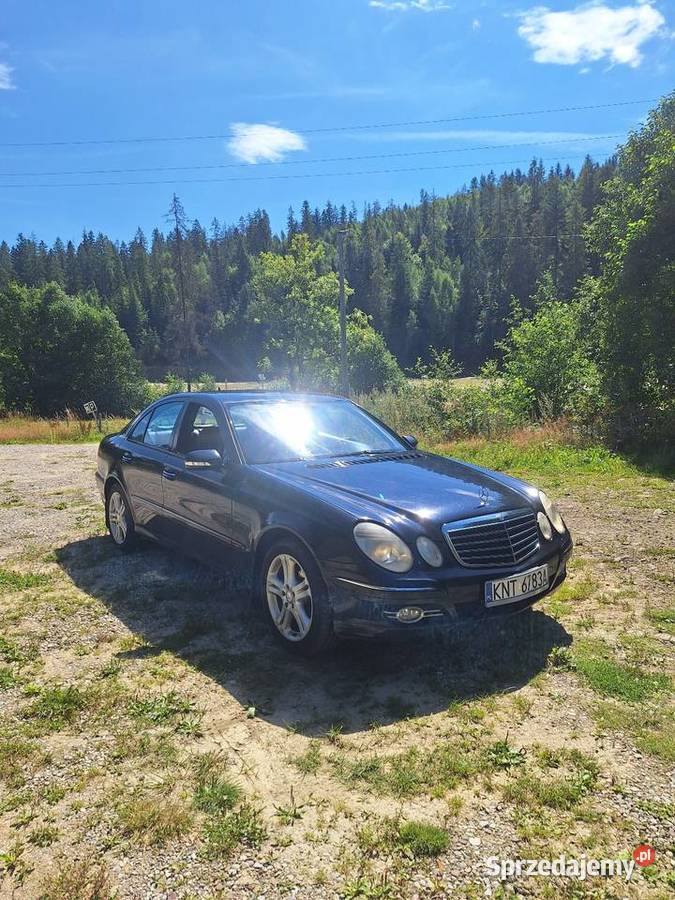 Mercedes Benz Eklass W211 320 CDI 4Matic 4x4 reflektory ksenonowe Zakopane