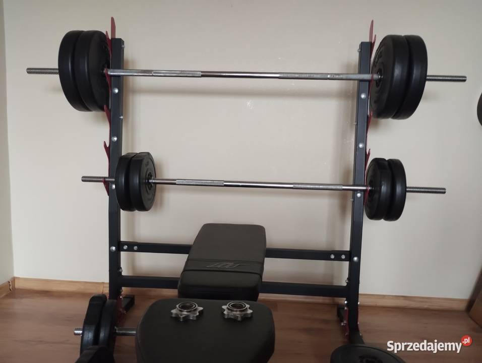 Siłownia Obciążenia 90 Ławeczka Hantle Sztanga Jastrzębie-Zdrój