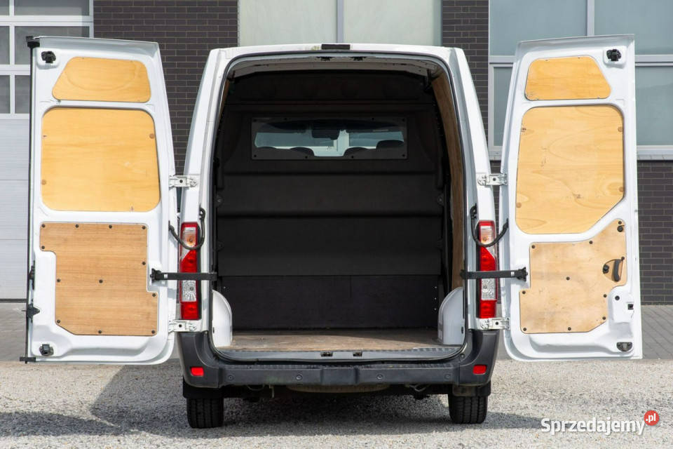 Renault Master 6OSÓB L3H2 BRYGADÓWKA Maxi 150 nieuszkodzony wielkopolskie Jarocin