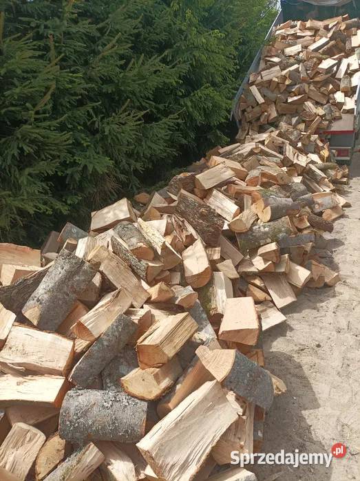 Drewno opałowe brzoza buk dąb jesion grab Limanowa
