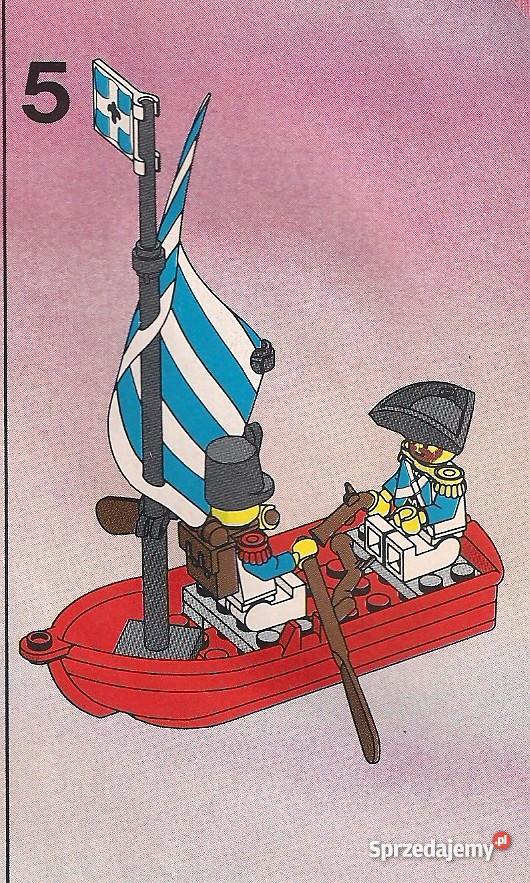 Klocki LEGO 6273 Wyspa Piratów Model Legoland Klocki Łódź