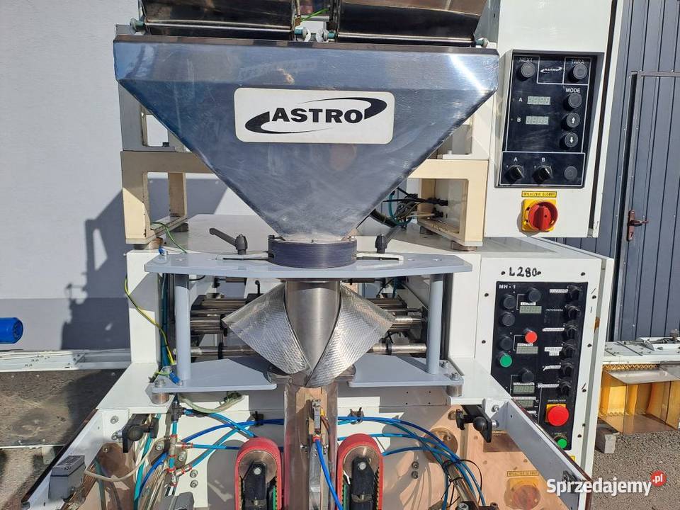Pionowa maszyna do pakowania w woreczki ASTRO małopolskie Stary Sącz