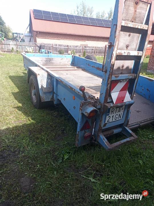 Przyczepa laweta niskopodwoziowa Muller Stalowa Wola