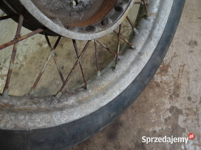 Felga rafka obręcz mz es 2500 aluminiowa org DDR Pozostałe lubuskie Żary