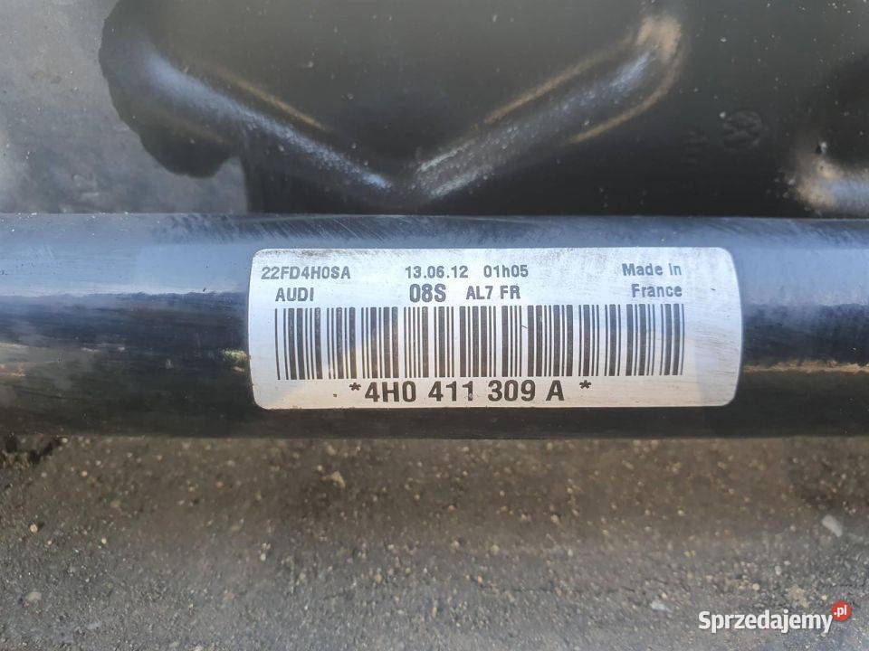 SANKI PRZEDNIE AUDI S8 D4 4H0399315AE Lipno