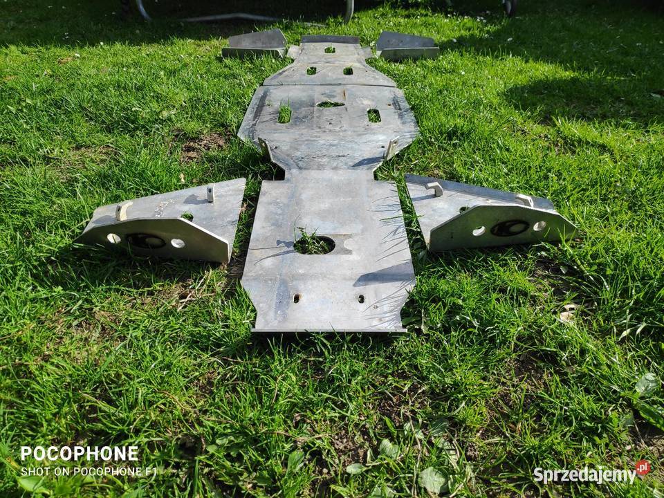 Osłony aluminiowe spodu Kymco mxu 550700 Frysztak