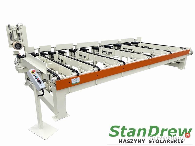 Podajnik do strugarki czterostronnej z napędem