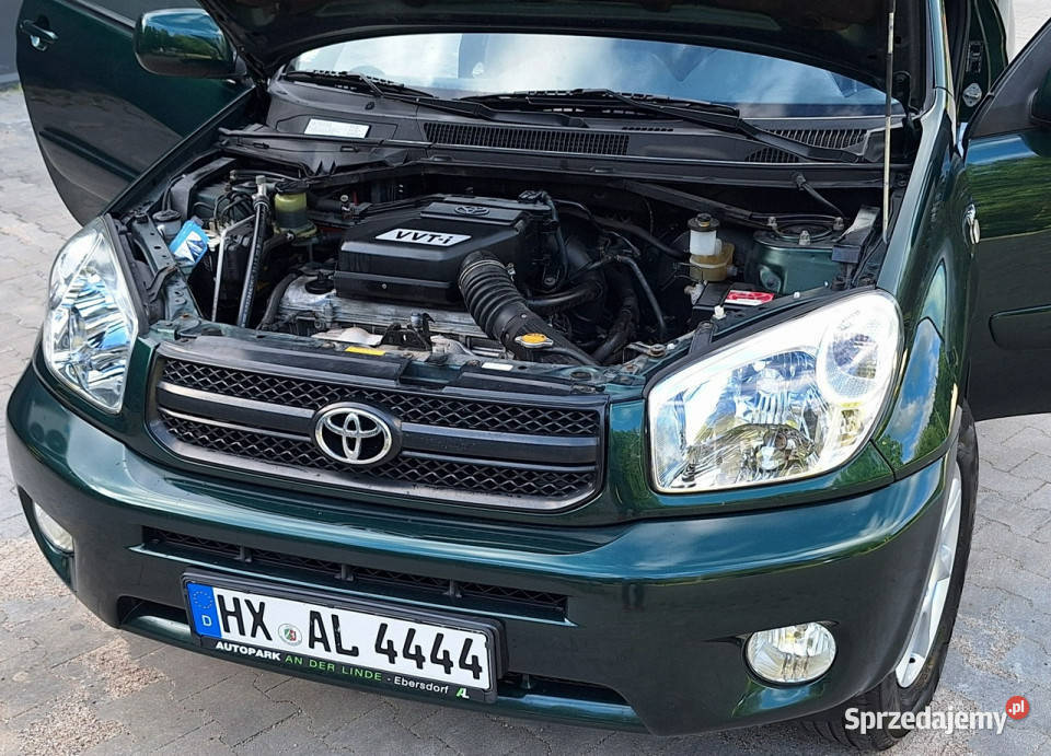 Toyota RAV4 4X4 benzyna 20VVTi z Niemiec stan II relingi dachowe Olsztyn