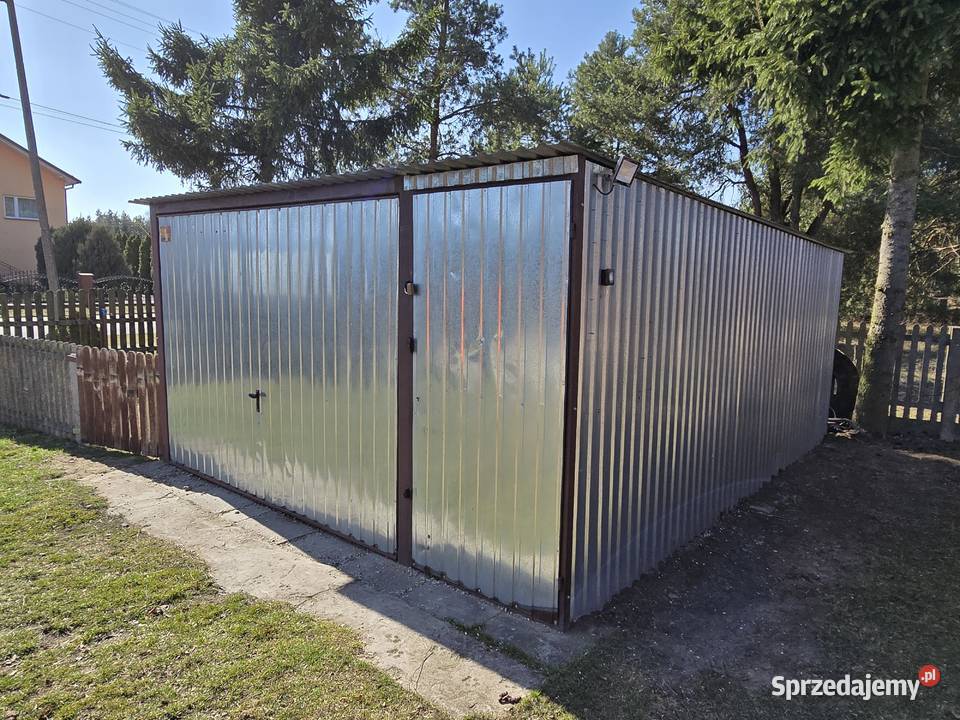 Garaż Blaszany 4x5 Stan używany Sprzedaż świętokrzyskie Raków