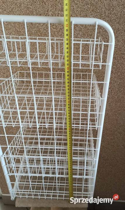 Stojak metalowy z koszykami na ladę Mrzezino