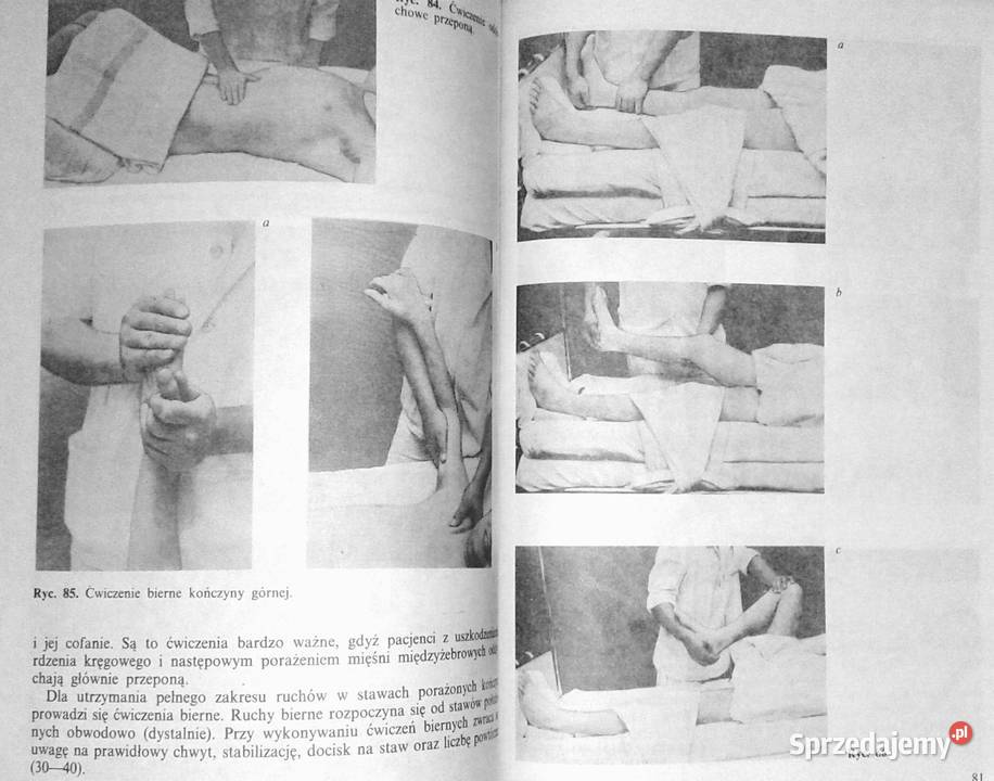 Ćwiczenia usprawniajace w uszkodzeniach kości i Pozostałe sprzedam