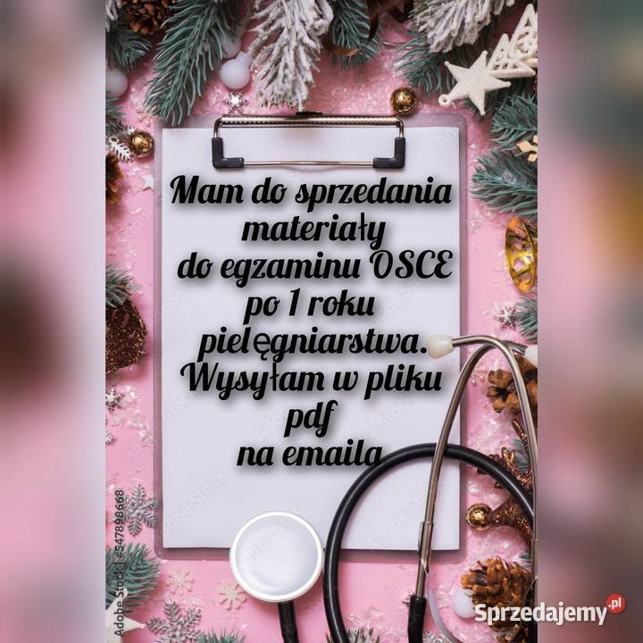 Materiały do egzaminu OSCE 1 roku pielęgniarstwa mazowieckie Radom
