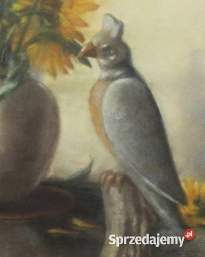 WYPRZEDAŻ Martwa natura pastel na kartonie Mona Bronisze