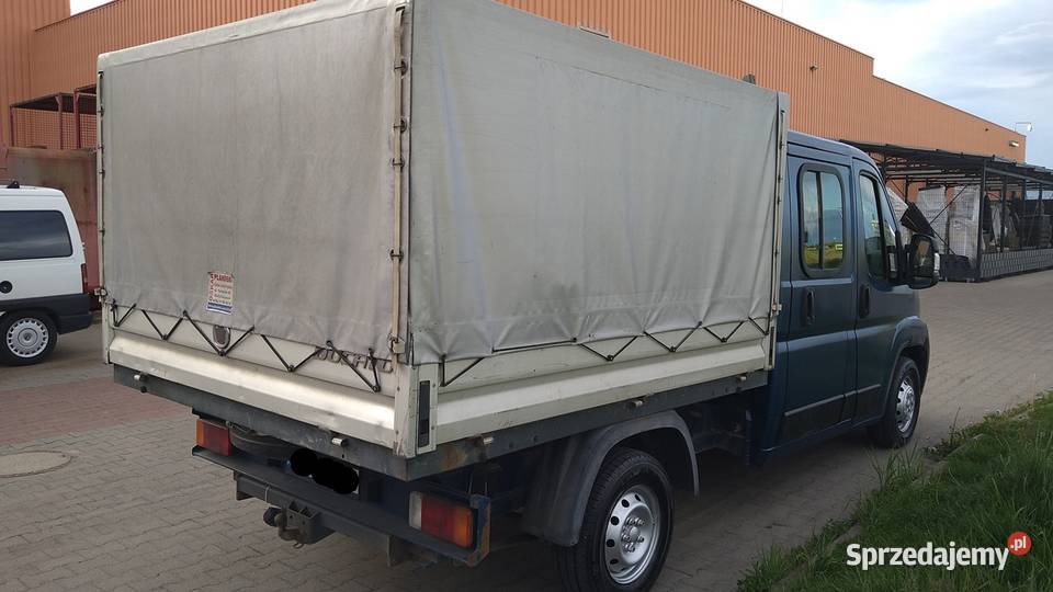 fiat ducato skrzynia doka plandeka 2007r Fiat