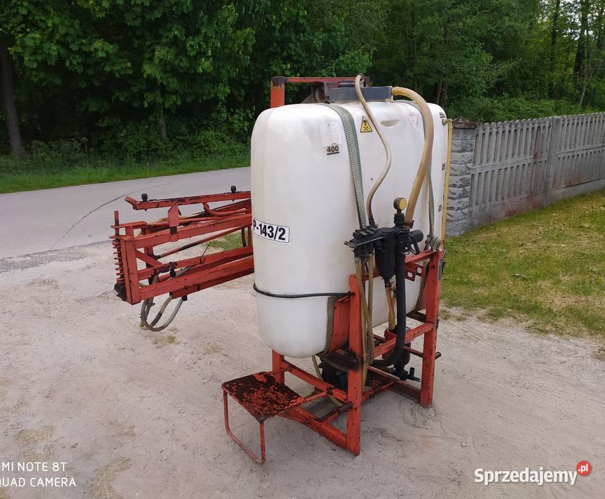 Opryskiwacz 400l Tanio kompletny nie klejony Zawieszane Smyków