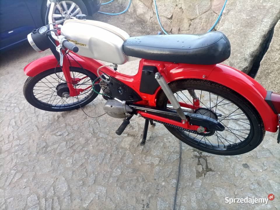 Motorower komar zarejestrowany lubuskie Nowogród Bobrzański