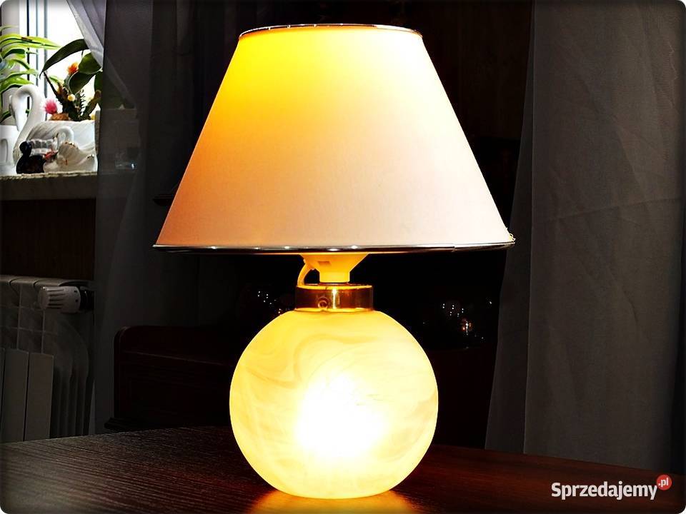 Lampka Nocna ala Murano dwa punkty świetlne góra Żary