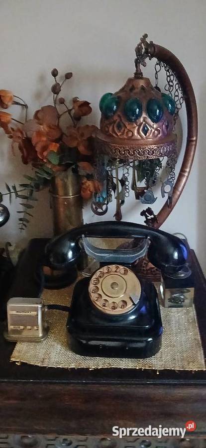 Stary telefon na tarcze z lat 40 tych Kraków