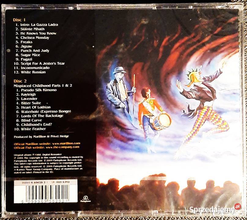 Podwójny Album CD Marillion The Thieving Magpie Warszawa sprzedam