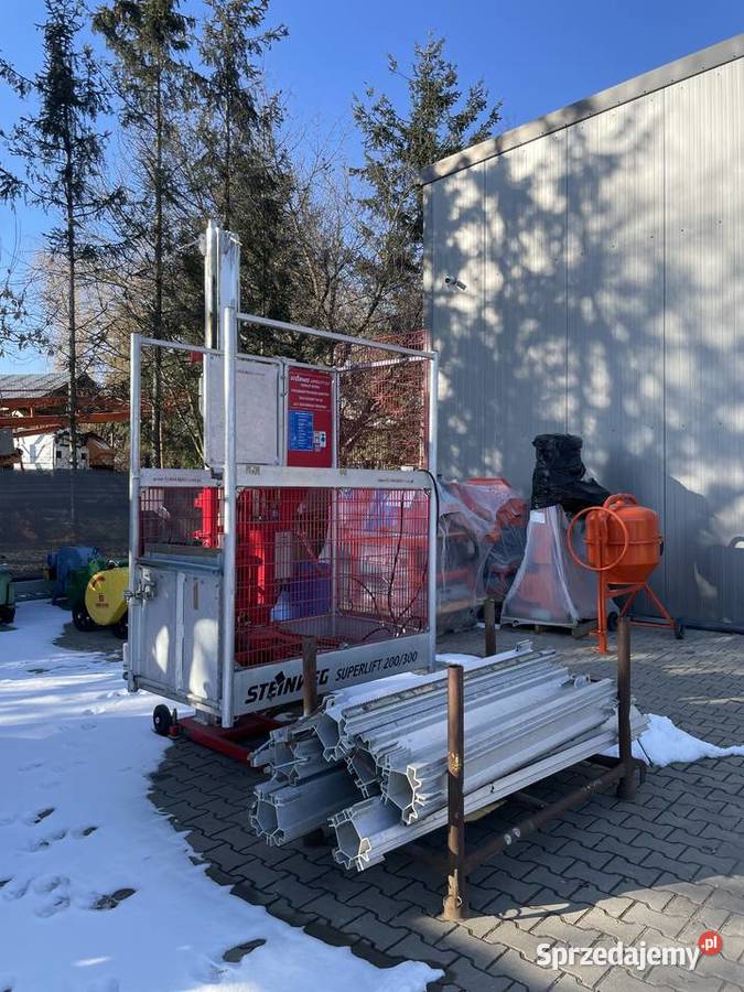 Winda budowlana wyciąg Steinweg Superlift SLZ Ślesin