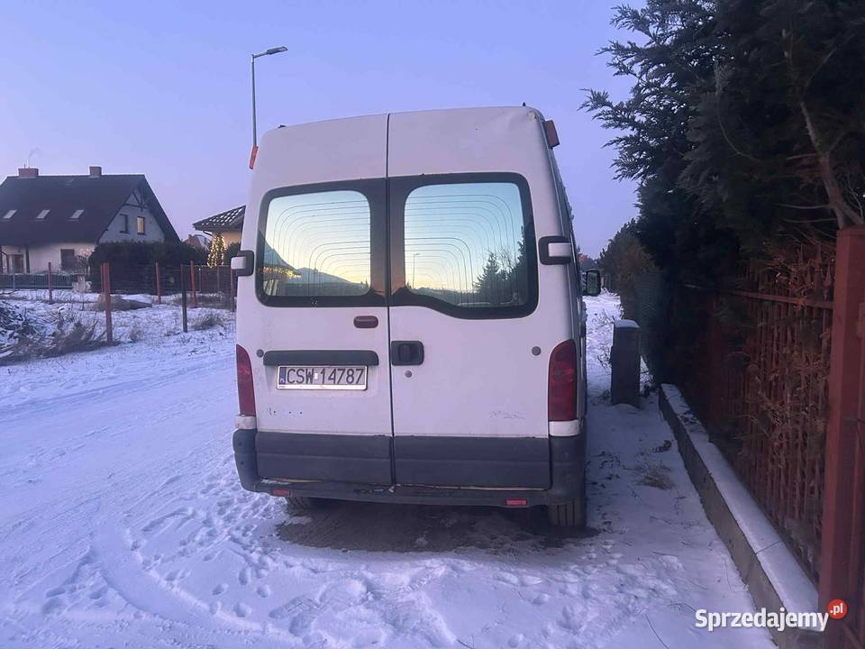 Opel Movano 28 dti kat b kamper blaszak Bydgoszcz