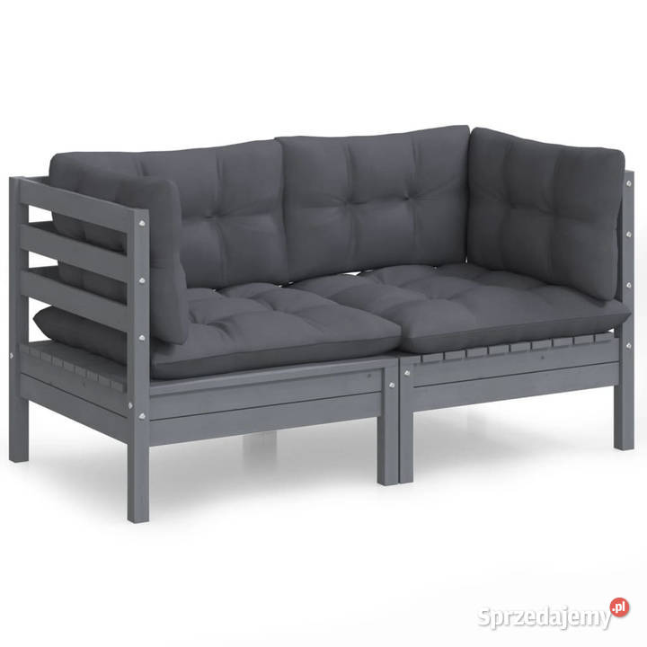 2osobowa sofa ogrodowa z antracytowymi mazowieckie Warszawa sprzedam