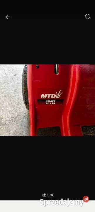 KosiarkaTraktorek MTD Zgorzelec