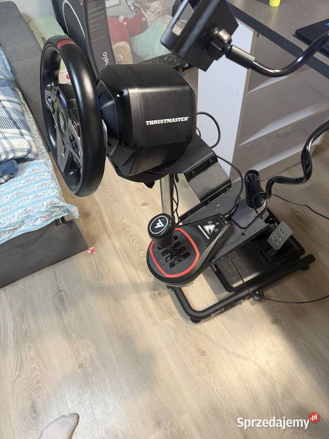 Kierownica Thrustmaster t248 shifter th8s stelaż Elektronika Katowice