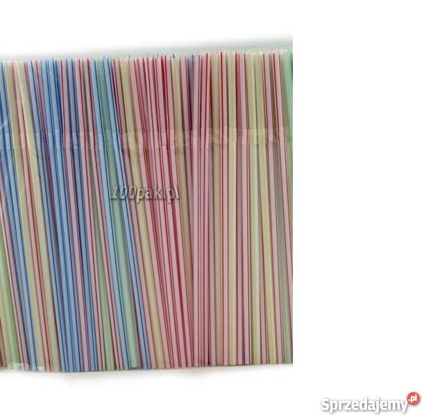 Słomki 1000 sztuk łamane Lublin