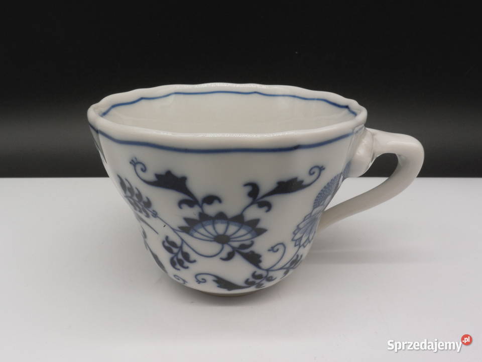 Elegancka Porcelanowa Filiżanka VINTAGE Blue Raszków