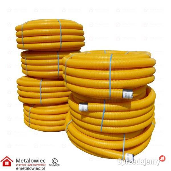 RURA Drenarska DN 100 PEŁNA 50 mb Rury i kształtki Szpetal Górny