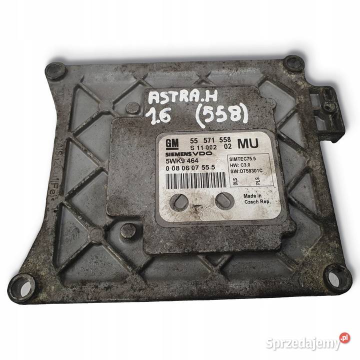 STEROWNIK SILNIKA Opel Zafira B Astra III H 16 Chełm
