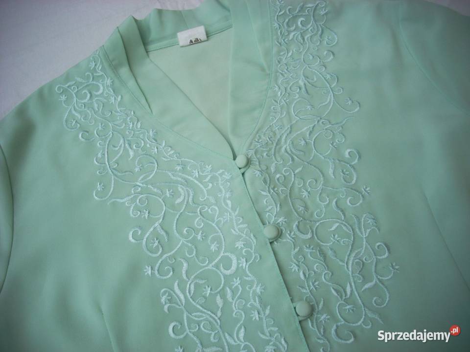Elegancka Koszula Haft J Nowa 42 44 Nowy Sącz