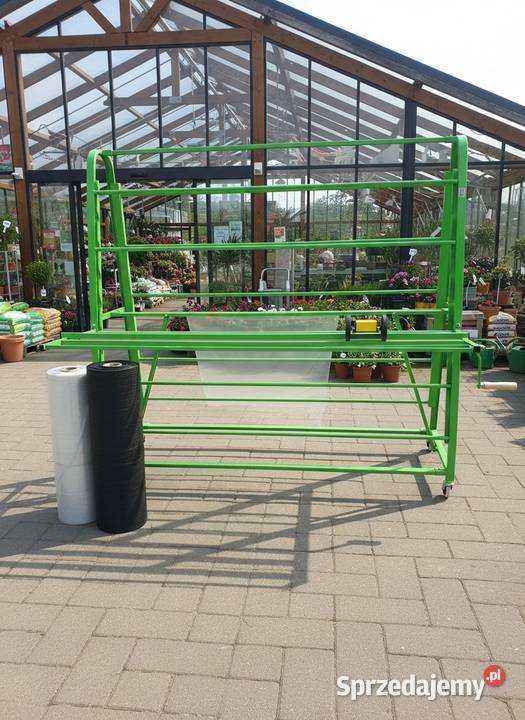 Stojak mobilny do folii agrowłókniny papieru Katowice