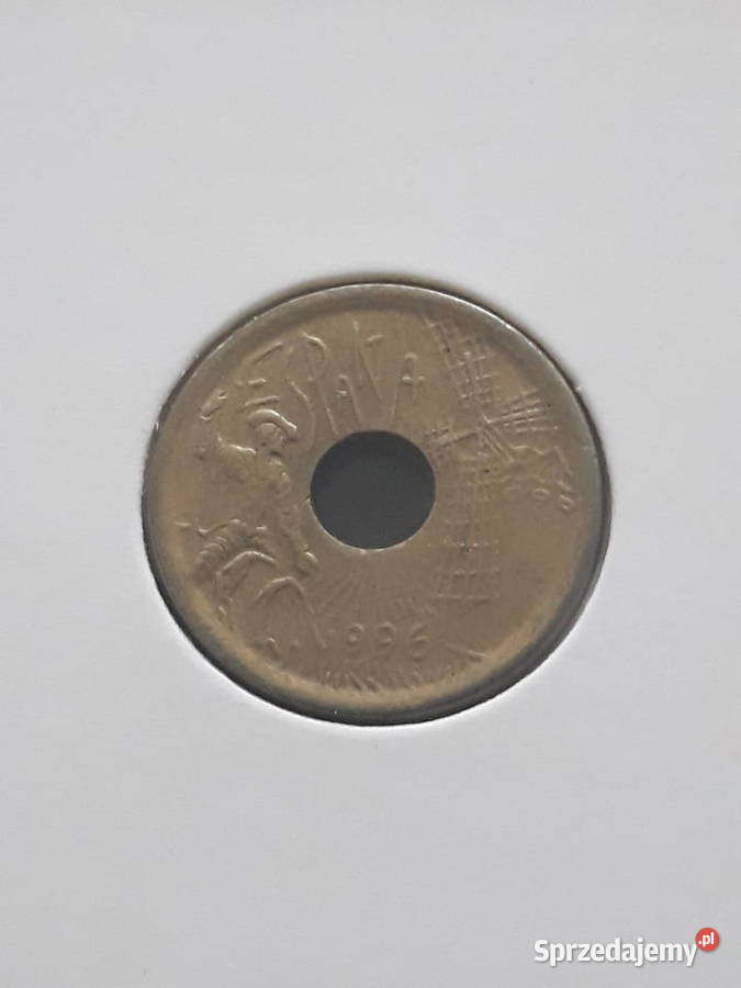 25 Pesetów Hiszpania 1996 r Numizmatyka Konin