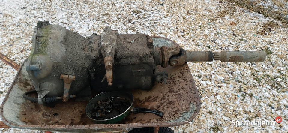 HANOMAG skrzynia biegów most resory Sieradz