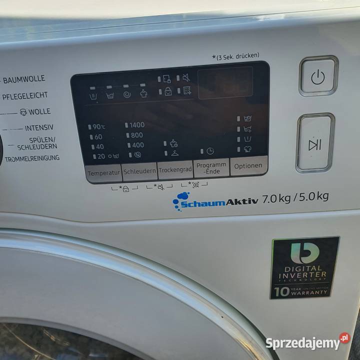 Samsung WD70M4433IWEG Pralkasuszarka 75 Inverter Częstochowa