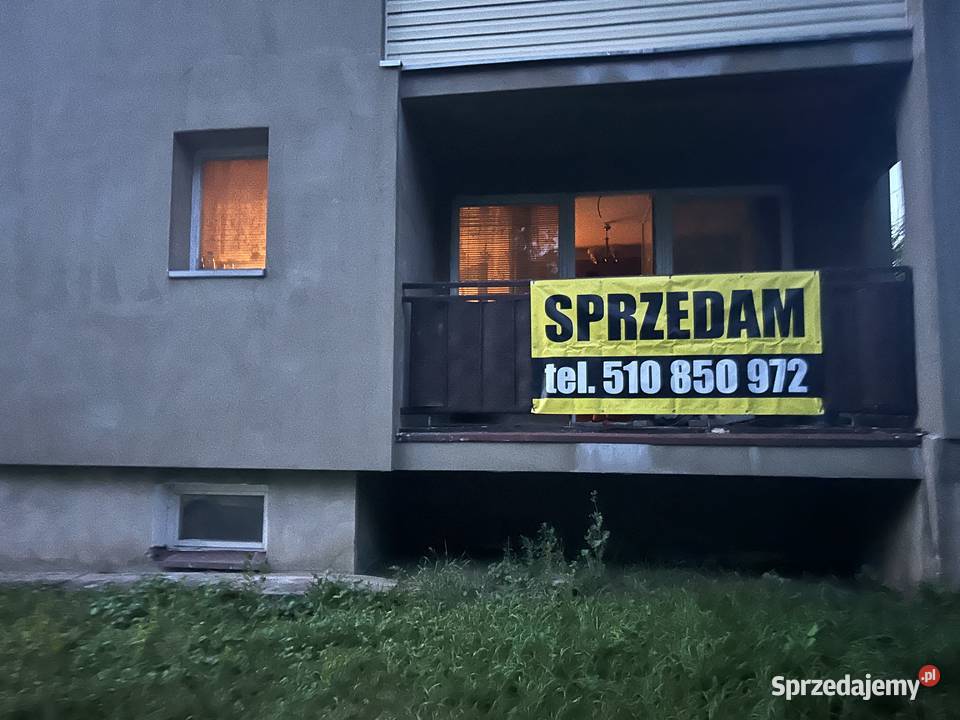 Sprzedam mieszkanie Rok budowy 1982 Jedwabne