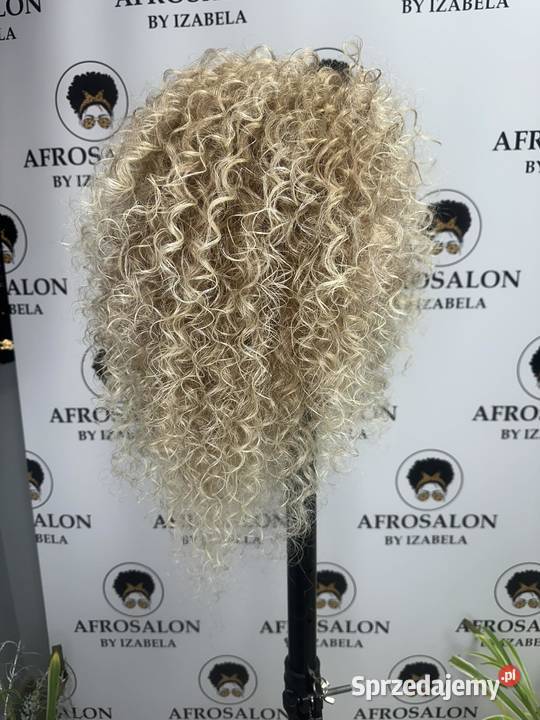afro peruka z włosów syntetycznych Łódź
