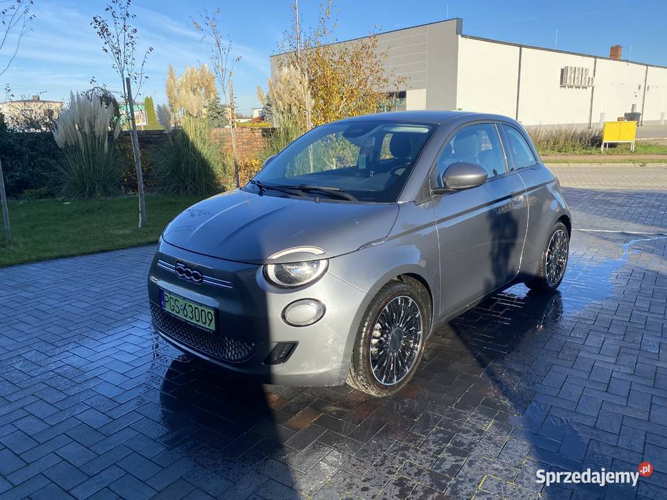 Fiat 500e elektryk wielkopolskie Krobia