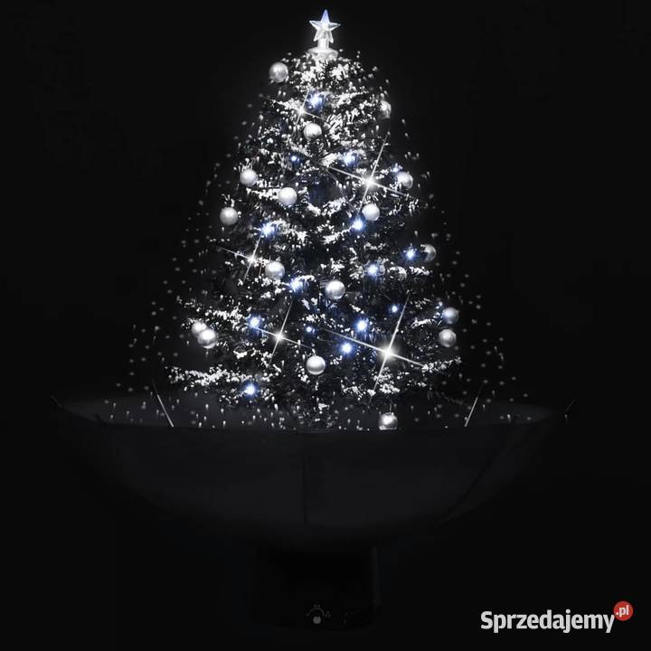 vidaXL Choinka sypiąca śniegiem podstawa Boże Narodzenie Warszawa