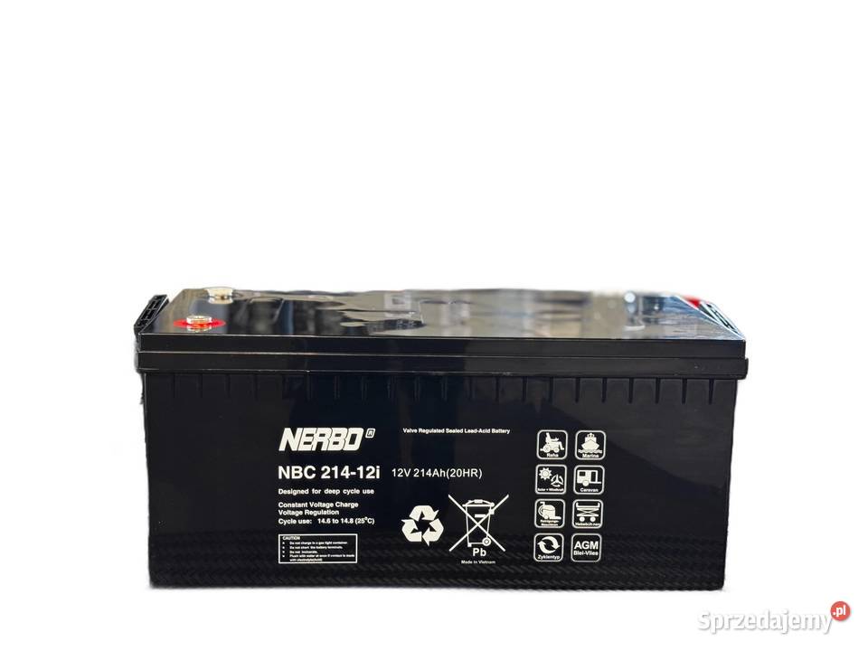 Akumulator NERBO 12V 214Ah P NBC 21412i Akumulatory