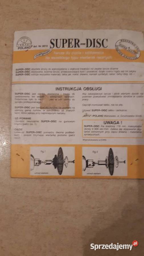 SUPERDISC Elastyczna tarcza do cięciaostrzenia Pozostałe Dom i Ogród Wrocław sprzedam