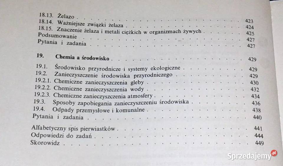 Chemia szkół przemysłu spożywczego Tadeusz Chełm