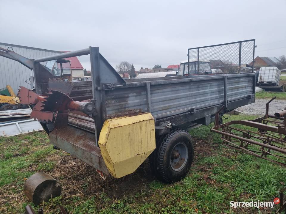 Rozrzutnik obornika 1osiowy Grodków